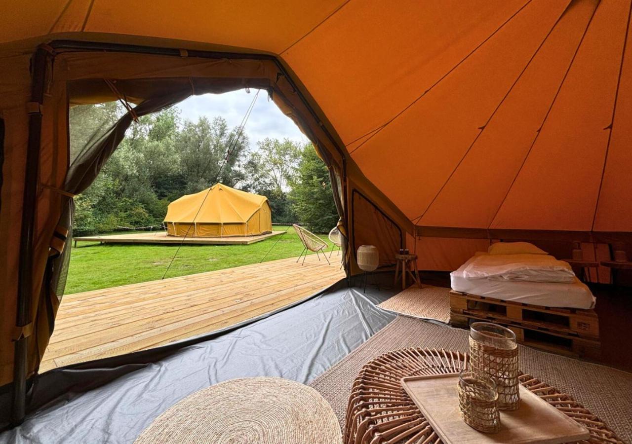 Glamping Bivak - Urban Gardens Gent Hotel Ngoại thất bức ảnh